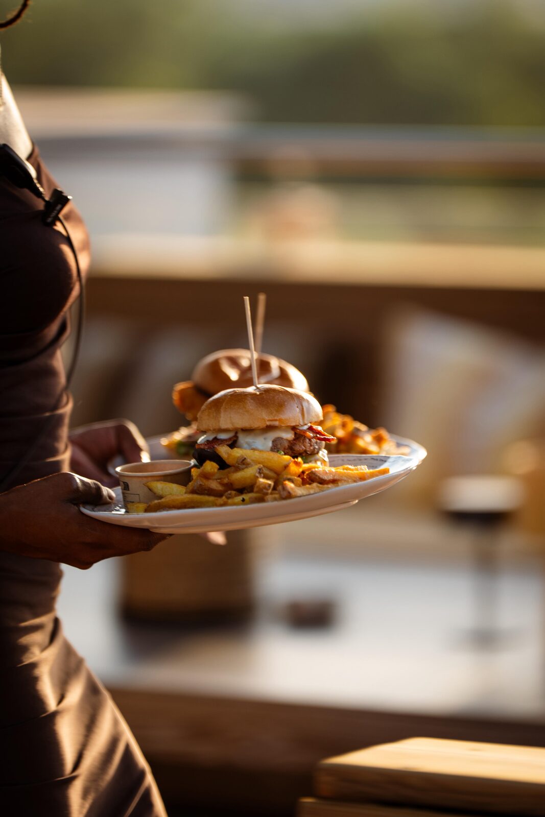 Le Roof — service en salle